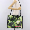BALENCIAGA Antwerp Tote Bag Leather 2way Green Silver 787982 Auth mr2691V-24