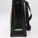 BALENCIAGA Antwerp Tote Bag Leather 2way Green Silver 787982 Auth mr2691V-4