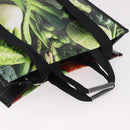 BALENCIAGA Antwerp Tote Bag Leather 2way Green Silver 787982 Auth mr2691V-6