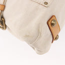 LOUIS VUITTON Cruise line Glove shopper MM Bag Canvas Beige M95114 Auth mr2692A-15