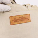 LOUIS VUITTON Cruise line Glove shopper MM Bag Canvas Beige M95114 Auth mr2692A-10