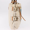 LOUIS VUITTON Cruise line Glove shopper MM Bag Canvas Beige M95114 Auth mr2692A-4