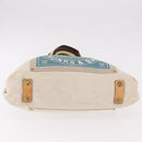 LOUIS VUITTON Cruise line Glove shopper MM Bag Canvas Beige M95114 Auth mr2692A-5