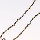 CHANEL Perfume Necklace Metal Gold CC Auth mr2694-10