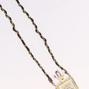 CHANEL Perfume Necklace Metal Gold CC Auth mr2694-4
