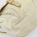 PRADA Shoulder Bag Nylon Gold Auth mr2696-15