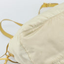 PRADA Shoulder Bag Nylon Gold Auth mr2696-17