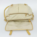 PRADA Shoulder Bag Nylon Gold Auth mr2696-10