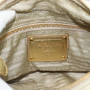 PRADA Shoulder Bag Nylon Gold Auth mr2696-22