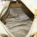 PRADA Shoulder Bag Nylon Gold Auth mr2696-11