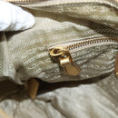 PRADA Shoulder Bag Nylon Gold Auth mr2696-25