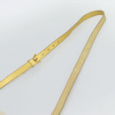 PRADA Shoulder Bag Nylon Gold Auth mr2696-14
