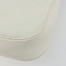 GUCCI Bamboo Shoulder Bag Leather White Silver 001 3870 Auth mr2697-9