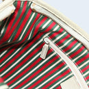 GUCCI GG Canvas Newbrit Shoulder Bag Beige Gold 169998 Auth mr2699A-19