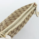 GUCCI GG Canvas Newbrit Shoulder Bag Beige Gold 169998 Auth mr2699A-6