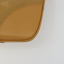 GUCCI Bamboo Shoulder Bag Suede Leather Brown Gold 001 4060 Auth mr2700A-10