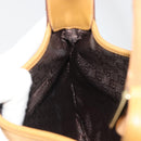 GUCCI Bamboo Shoulder Bag Suede Leather Brown Gold 001 4060 Auth mr2700A-19