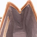 GUCCI GG Canvas Hand Bag Beige Gold 120895 Auth mr2703-18