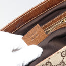 GUCCI GG Canvas Hand Bag Beige Gold 120895 Auth mr2703-12
