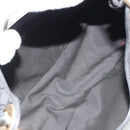 GUCCI GG Canvas Shoulder Bag Nylon Black Gold 257265 Auth mr2707A-10