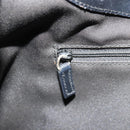GUCCI GG Canvas Shoulder Bag Nylon Black Gold 257265 Auth mr2707A-20