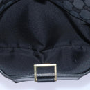 GUCCI Sherry Line GG Canvas Shoulder Bag Black White 001 4094 Auth mr271-11