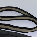 GUCCI Sherry Line GG Canvas Shoulder Bag Black White 001 4094 Auth mr271-14