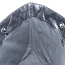 BALENCIAGA Crash Shoulder Bag Leather Black 777856 Auth mr2710V-19