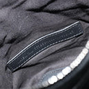 BALENCIAGA Crash Shoulder Bag Leather Black 777856 Auth mr2710V-22
