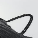 BALENCIAGA Crash Shoulder Bag Leather Black 777856 Auth mr2710V-8