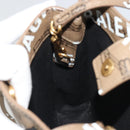 BALENCIAGA Large Shopping Hand Bag Leather 2way Brown Gold 693805 Auth mr2711A-20