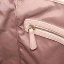 Christian Dior Canage Panarea Tote Bag Coated Canvas Pink Gold Auth mr2712-19