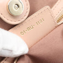 Christian Dior Canage Panarea Tote Bag Coated Canvas Pink Gold Auth mr2712-21