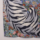HERMES Carre 70 Scarf ""Tiger"" Silk Red Auth mr2714M-10