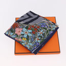 HERMES Carre 70 Scarf ""Tiger"" Silk Red Auth mr2714M-13