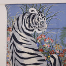 HERMES Carre 70 Scarf ""Tiger"" Silk Red Auth mr2714M-8