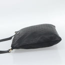 GUCCI GG Canvas Guccissima Shoulder Bag Leather Black Gold 201446 Auth mr2717-4