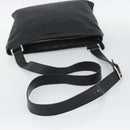GUCCI GG Canvas Guccissima Shoulder Bag Leather Black Gold 201446 Auth mr2717-7