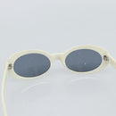 GUCCI Sunglasses Plastic White Auth mr2720A-10
