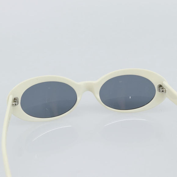 GUCCI Sunglasses Plastic White Auth mr2720A