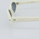 GUCCI Sunglasses Plastic White Auth mr2720A-7
