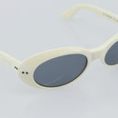 GUCCI Sunglasses Plastic White Auth mr2720A-8