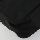 PRADA Shoulder Bag Nylon Black Silver Auth mr2725A-16