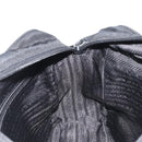PRADA Shoulder Bag Nylon Black Silver Auth mr2725A-21
