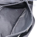 PRADA Shoulder Bag Nylon Black Silver Auth mr2725A-10