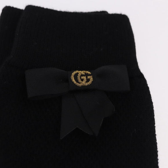 GUCCI Socks Cotton Set of 4 Pairs Beige Brown Navy Auth mr2726