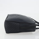 SAINT LAURENT Hand Bag Nylon Black Gold Auth mr2728-3