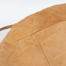 Chloe Etel Shoulder Bag Leather 2way Brown Gold Auth mr2737-13