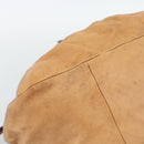 Chloe Etel Shoulder Bag Leather 2way Brown Gold Auth mr2737-15