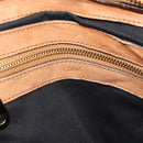 Chloe Etel Shoulder Bag Leather 2way Brown Gold Auth mr2737-18